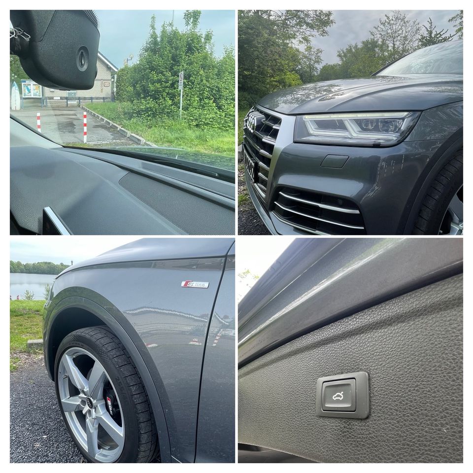 Audi Q5 2.0TDI Quatt. S-Line Navi-Amb.-Kam.-El.Heckl-VIRTUAL-AHK in Duisburg