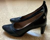 Bruno Banani Pumps Leder schwarz Gr. 38 neuwertig Nordrhein-Westfalen - Rheine Vorschau