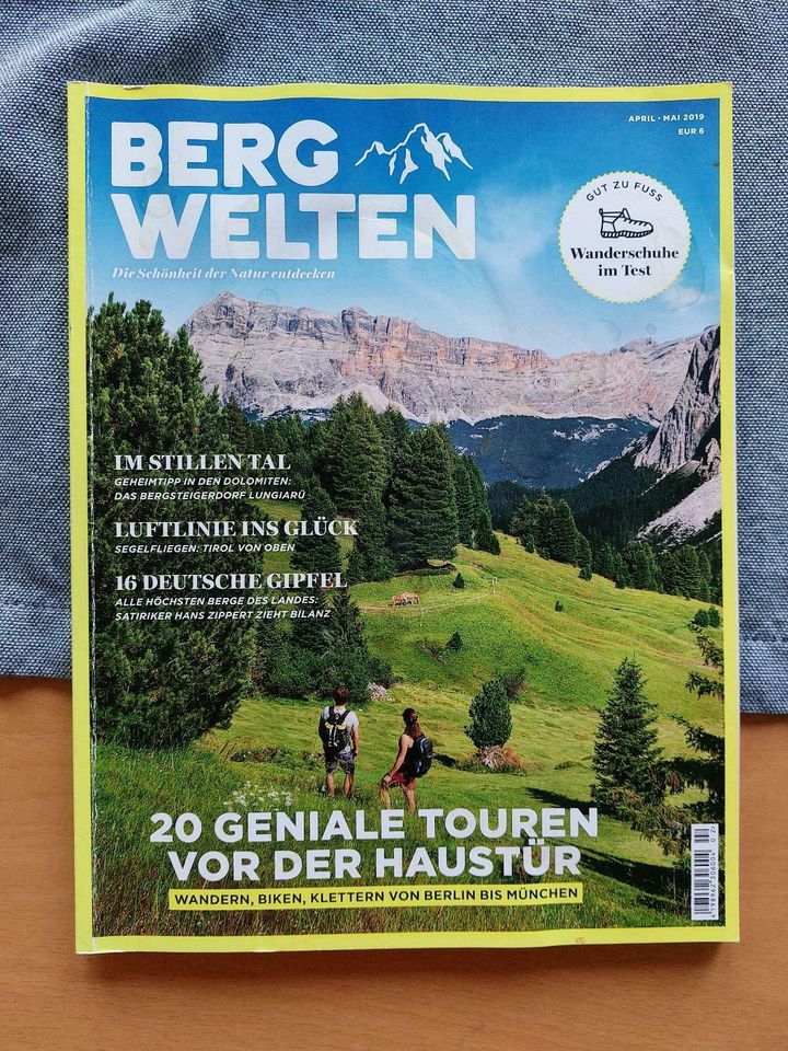 Bergwelten Zeitschrift je 1€ in Isny im Allgäu