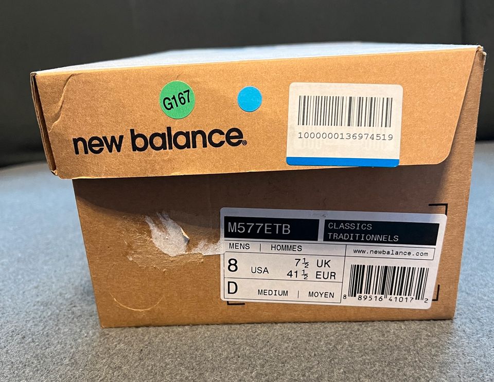 New Balance 577 ETB Made in England (576,575,998,997,1300) in Pössneck