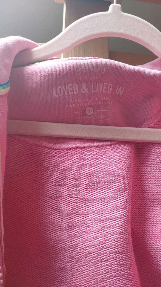 Sweat Jacke rosa von Tom Joules in Herten