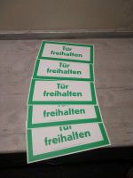 Türschild, Nostalgie,DDR, Tür freihalten Sachsen - Malschwitz Vorschau