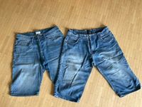 Jeans Hosen  kurz 2 Stück Gr. 164 Baden-Württemberg - Weinstadt Vorschau