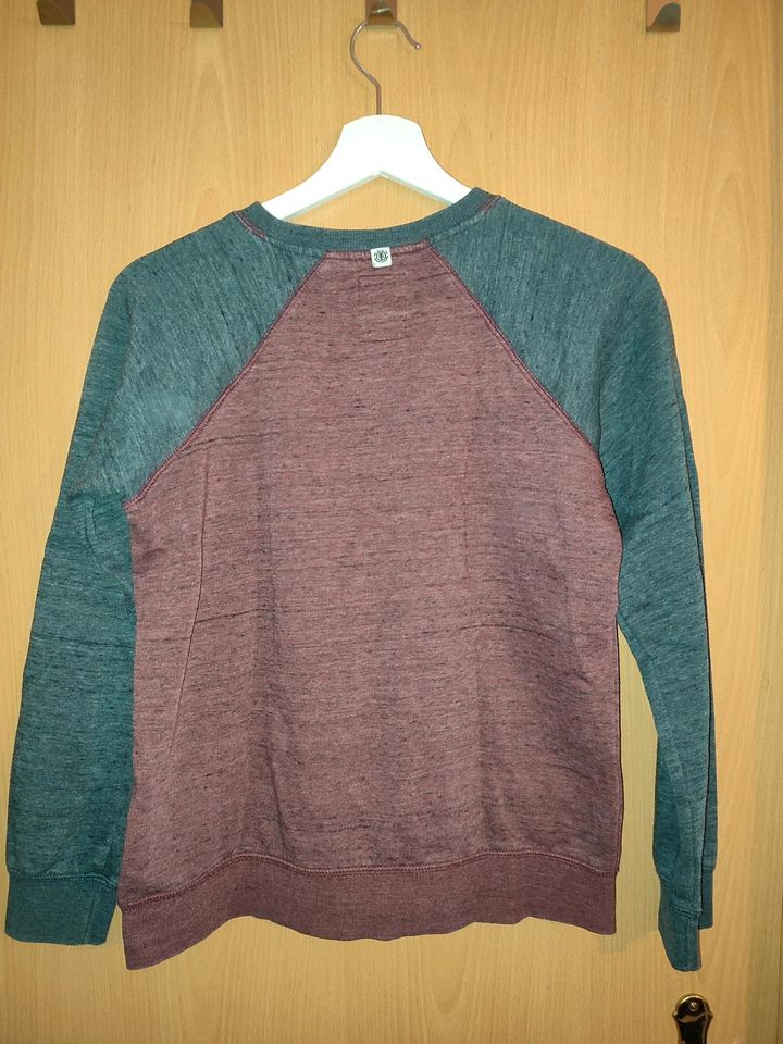 Element Sweatshirt, Kinder gr 14/L, Rot/Grau in Berlin