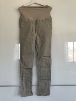 #873 H&M Mama Umstandshose chino beige Sand Büro 36 Hessen - Taunusstein Vorschau