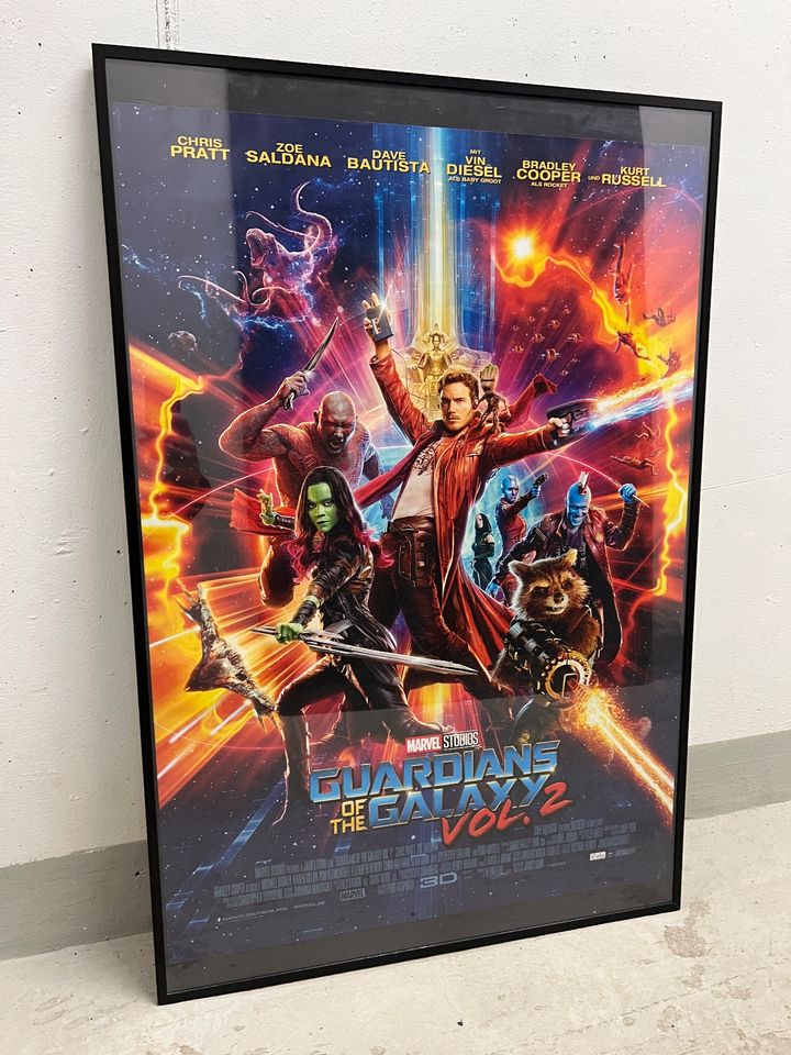 Guardians of the Galaxy Filmposter mit Rahmen in Hamburg