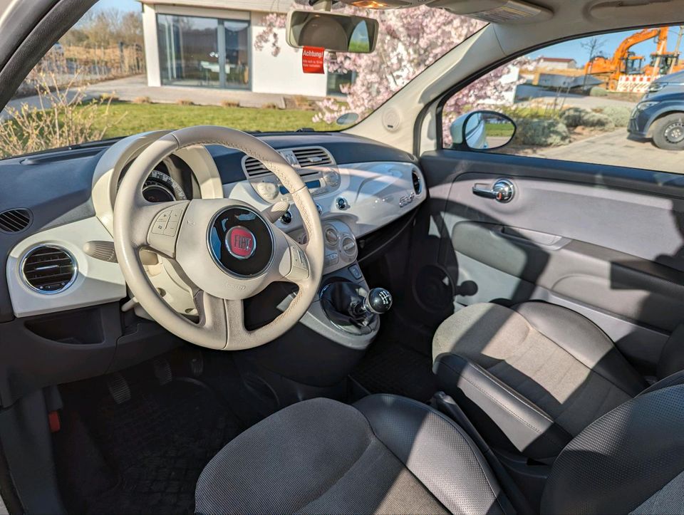 Fiat 500c Cabrio Ambient weiß in Schechingen