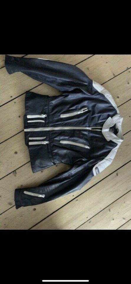 Motorradjacke Lederjacke Hein Gericke Harley Retro in Moers