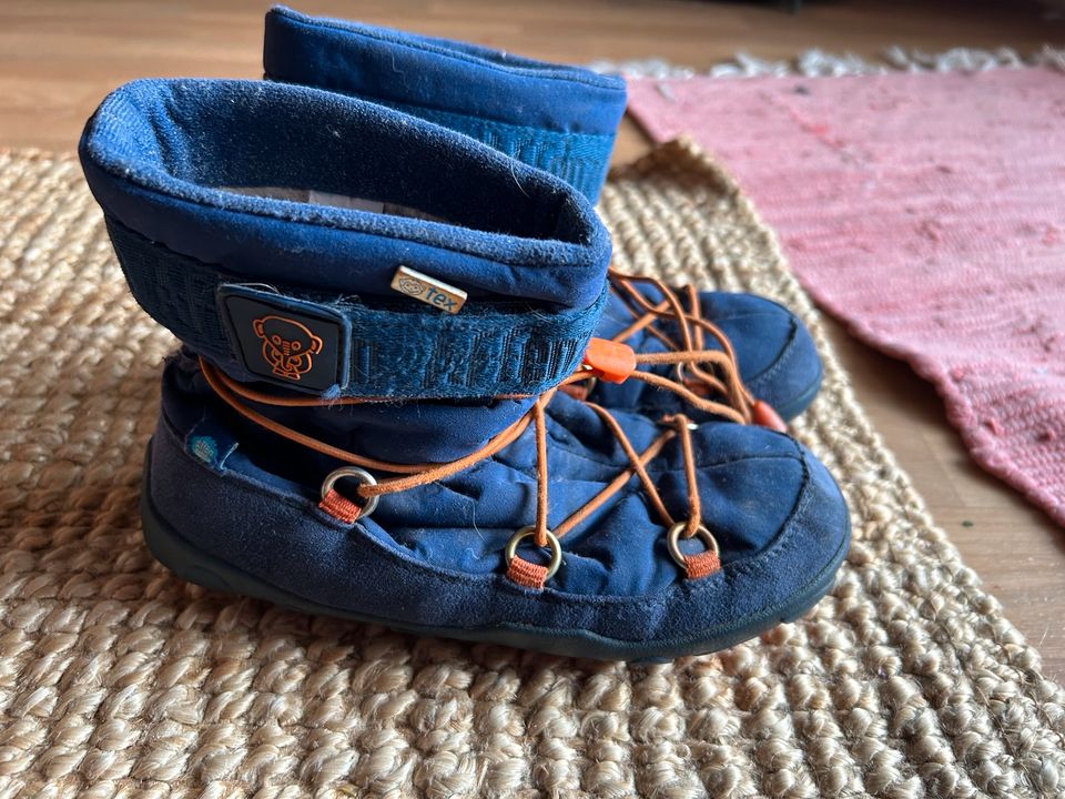 Affenzahn Winter Schuhe Stiefel blau Gr.31 in Berlin