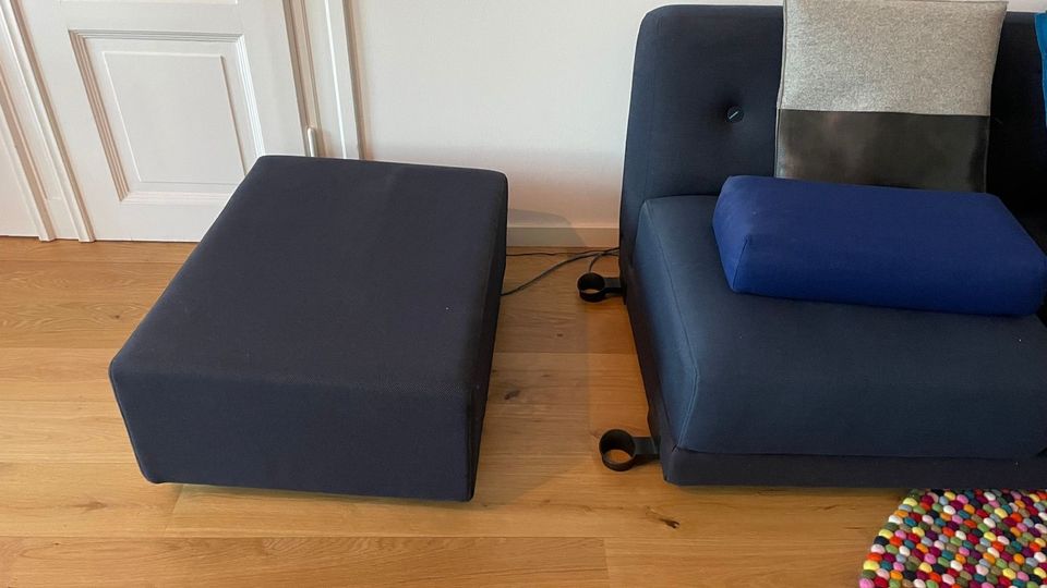 Vitra Polder Sofa Designklassiker in blau, TOP Zustand, Abholung in Darmstadt