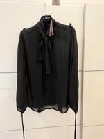 High Tech - Bluse  - Gr. M / IT 44 - NEU - Schwarz - LP ca 249€ Hessen - Groß-Zimmern Vorschau