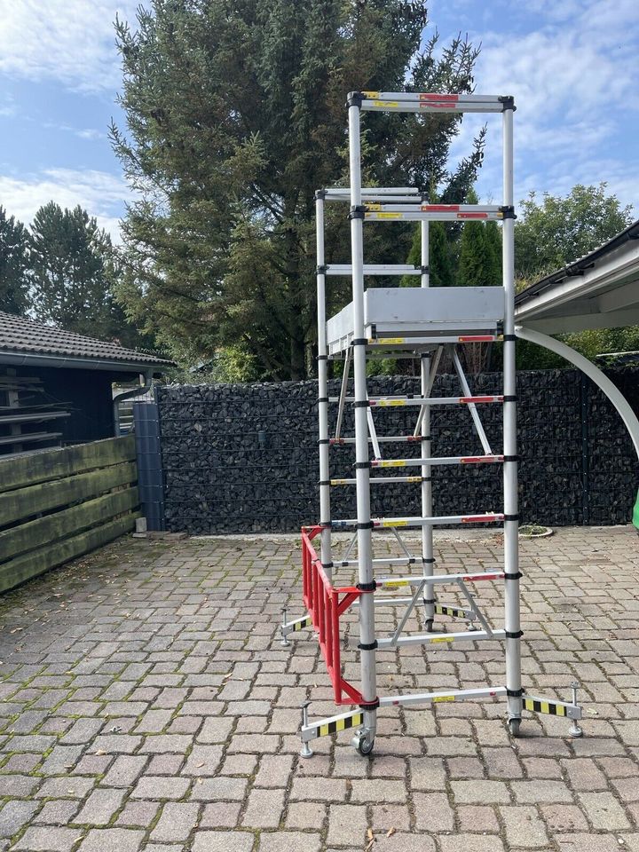 Miete Teletower mobiles Teleskopgerüst faltbares Gerüst Baugerüst in Ingolstadt