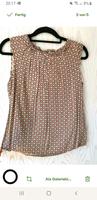 Comma Bluse Shirt Top Gr S 36 gemustert beige weiß rot Niedersachsen - Sickte Vorschau
