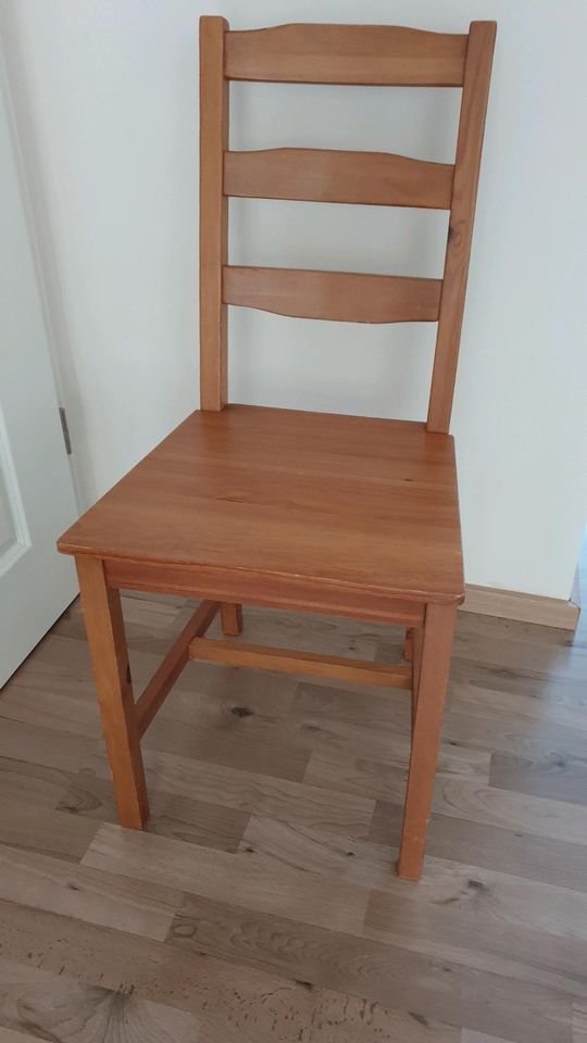 4×IKEA Stühle (JOKKMOKK) Antikbeize in Hannover