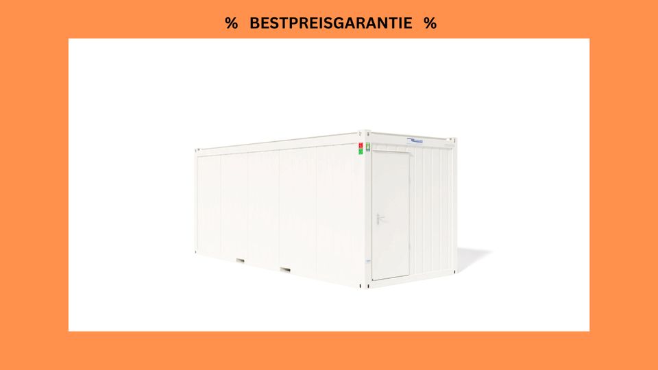 20' Fuß Büro-/Mannschaftscontainer in Hamburg