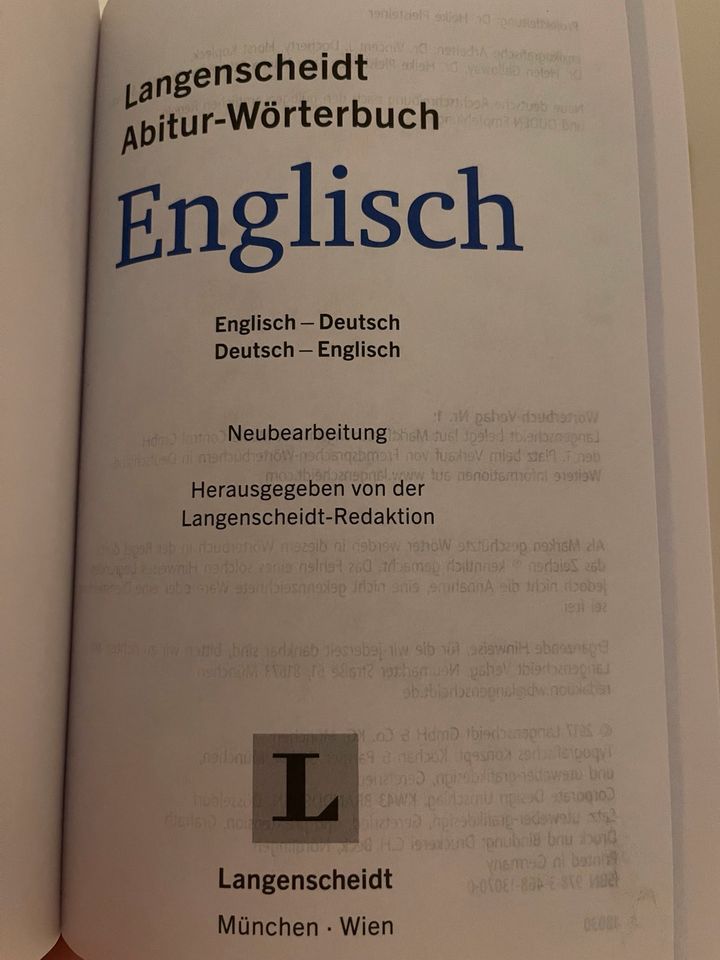 Langscheid Englisch Duden oberstufe abitur in Dormagen