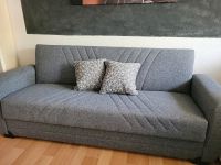 Sofa-/Couch wie Neu. Grau. Schlaffunktion Niedersachsen - Hildesheim Vorschau