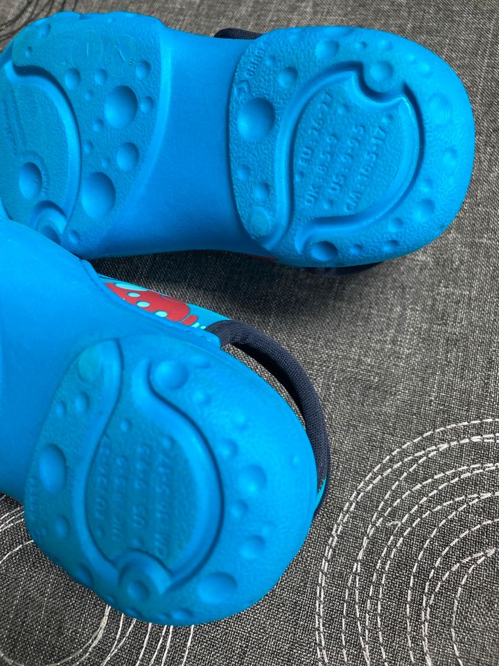 Nabaji Kinder Bade Clogs ☀️ wNEU* Gr. 26/27 blau Schwimmbad in Birstein