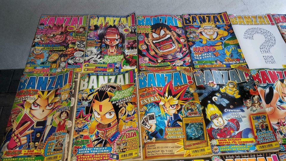 Ausgaben Banzai Mangas/Comics mit Naruto, Yu-Gi-Oh, One Piece in Dortmund
