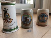Drei Bierkrüge mit Schützenmotiven Bayern - Zirndorf Vorschau