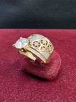 GOLD DAMEN RING 14k 585 Gr. 55 4,43g Gelb Gold Weiß Gold Berlin - Neukölln Vorschau