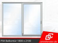 Kunststoff Tür Balkontür nach Maß Terassentür Kippfenster PVC PSK 1800 x 2100 mm Schiebefenster Schiebetür Fenster Kunststofffenster Schiebe-Kipp-Tür aus Polen Sachsen - Görlitz Vorschau