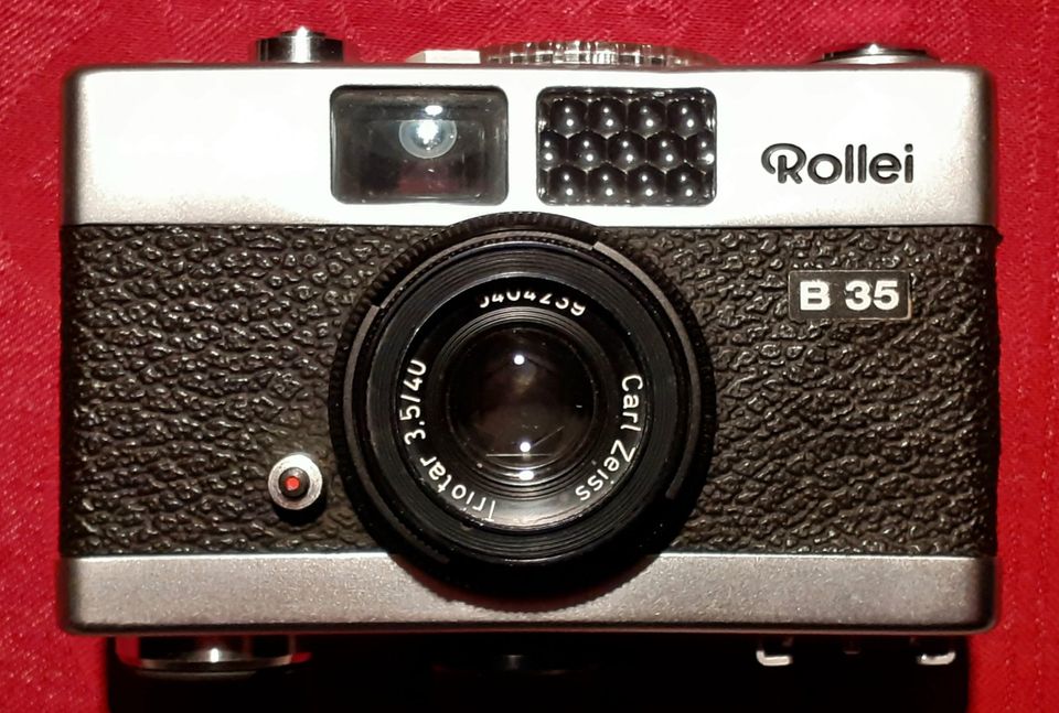 Rollei B 35, Carl Zeiss Triotar Objektiv in Bad Karlshafen