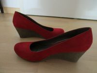 Wedges Keilpumps Gr.40 blutrot rot sehr guter Zustand 1x getragen Rheinland-Pfalz - Mutterstadt Vorschau