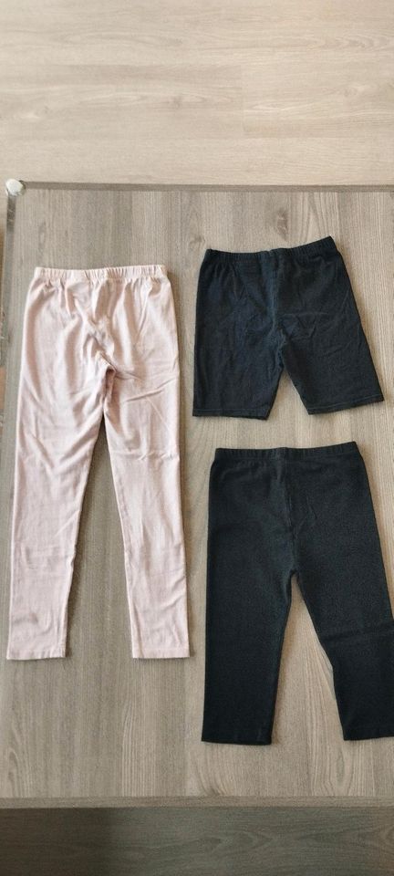 Set Leggings 3/4 Leggings Shorts Gr.  128 in Gunzenhausen