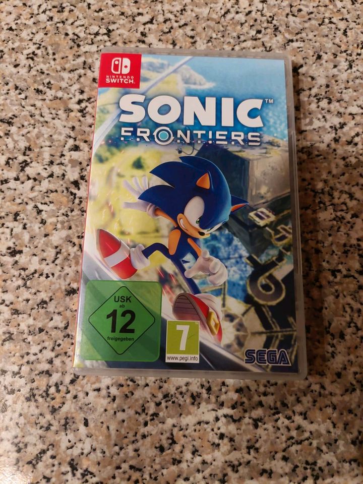 Switch Spiel Sonic Frontiers in Untersiemau