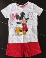 Disney Mickey Mouse Pyjama Schlafanzug Größe 122/128 Neuwertig Bayern - Grettstadt Vorschau