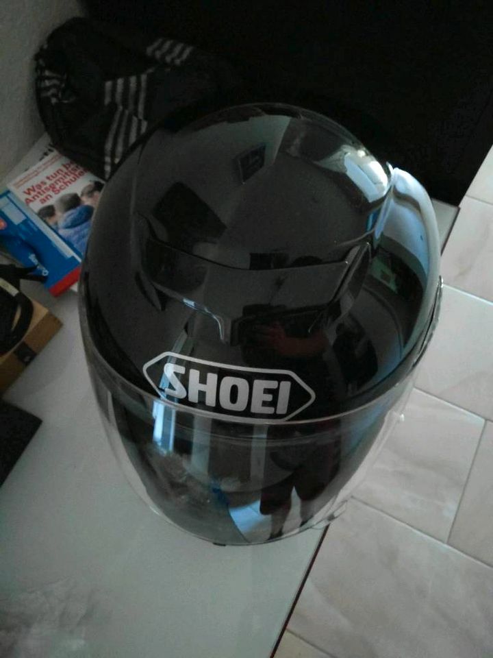 Shoei Raid II Motorradhelm mit Schutzhülle in Mönchengladbach