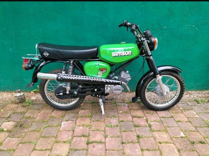 Simson S51 Enduro , Neuaufbau , Papiere , 12 Volt Vape Zündung in Nordhausen