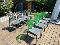 6 Gartenstühle Papatya Ego-Rock grau und grün Hessen - Wiesbaden Vorschau