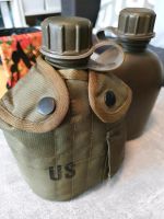 BW Feldflasche Trinkflasche Bundeswehr mit Thermotasche 90er München - Hadern Vorschau