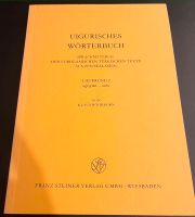 Uigurisches Wörterbuch - Teil 2 (Klaus Röhrborn), Turkologie Rheinland-Pfalz - Mainz Vorschau