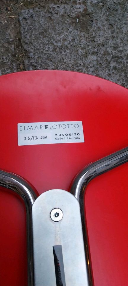 Designer Stühle Mosquito 3 Stück von Elmar Flötotto Kult in Kroppenstedt