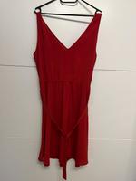 Sommer Kleid rot bordeaux Vila Gr. 42 / XL Niedersachsen - Emsbüren Vorschau