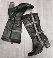 Mustang Stiefel grau/anthrazit Gr. 41 Brandenburg - Gransee Vorschau