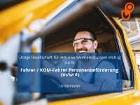 Fahrer / KOM-Fahrer Personenbeförderung (m/w/d) | Hannover Hannover - Mitte Vorschau