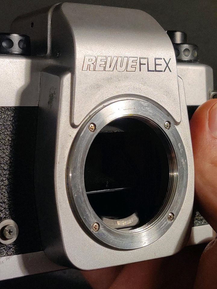 RevueFlex 2002 + Revuenon 135mm 1:2.8 in Freiburg im Breisgau