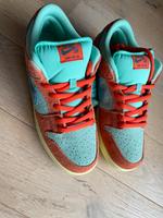 Nike SB Dunk low orange emerald rise Gr.43 Bayern - Wiesenbronn Vorschau