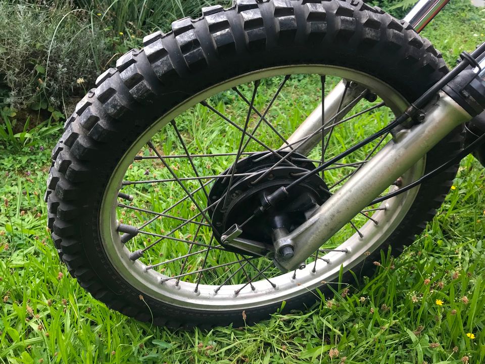 Suzuki DR 500 S, Oldtimer Enduro in Nordheim