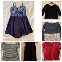 Kleiderpaket XS ❤️ 6 Teile  3 € Jumpsuit Crop Shirts Chiffontop Bayern - Reichertshofen Vorschau