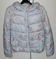 Jacke Steppjacke leicht FBsister New Yorker hellblau Blumen Gr.XS Brandenburg - Vetschau Vorschau