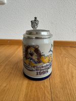 Merkelbach Bierkrug mit Zinndeckel, Oktoberfest 1998 Kr. München - Neuried Kr München Vorschau