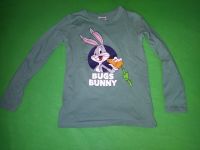 grün Langarmshirt Shirt Bugs Bunny Gr 128 Looney Tunes Bayern - Jesenwang Vorschau
