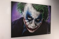 ✅ Vincent Mink - Joker - Heath Ledger - The Dark Knight / Portrait, Handgemalt, Leinwand, Wandbild, Acryl, Art, Kunst Nordrhein-Westfalen - Horstmar Vorschau