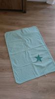 Handmade Babydecke in Mint mit Sternen Niedersachsen - Nienburg (Weser) Vorschau