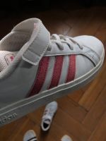 Adidas Sneaker Turnschuh - weiß rosa Glitzer - Gr 33 Pankow - Prenzlauer Berg Vorschau